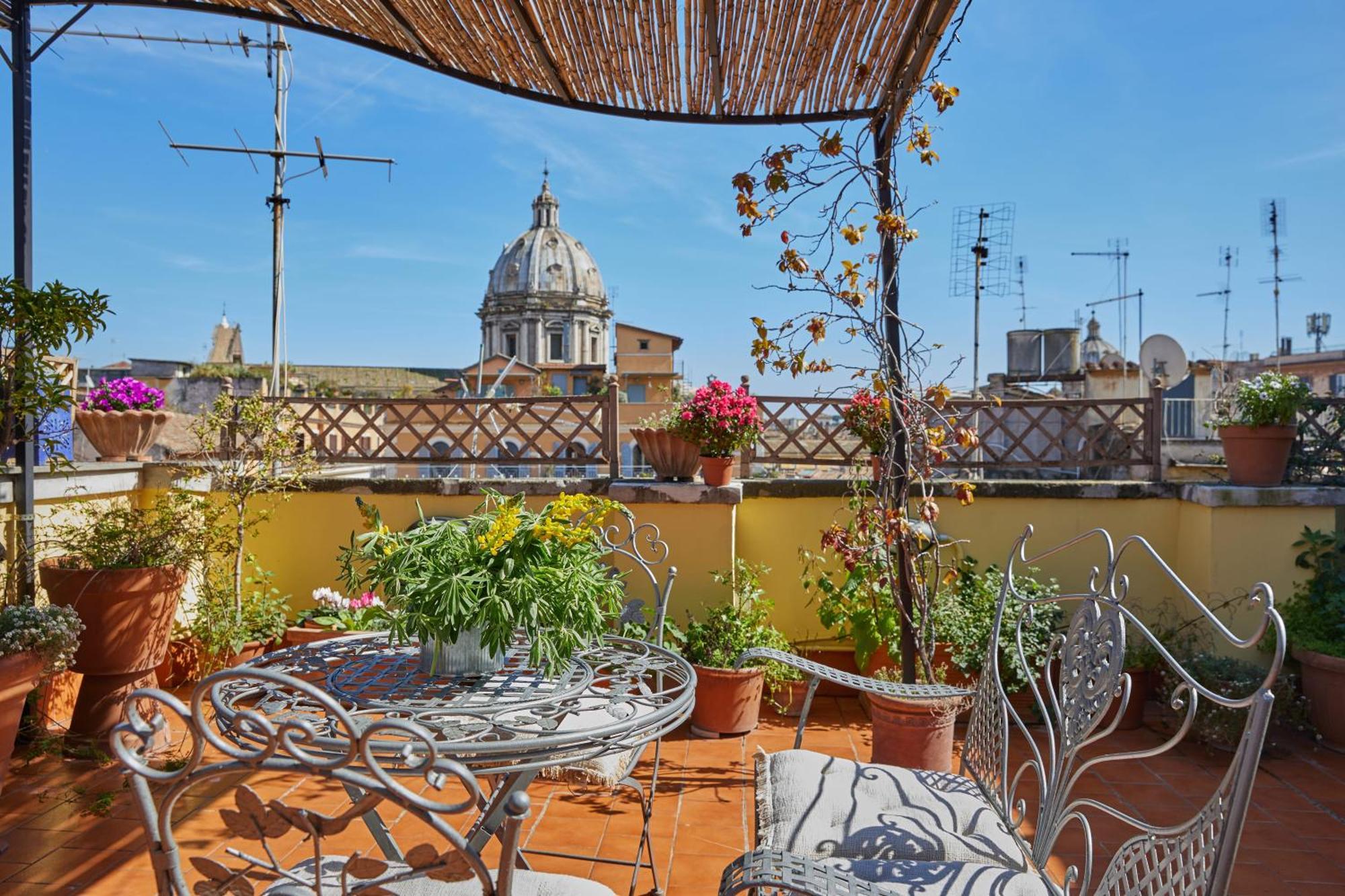 Trasteverehome - Attic Terrace Center Of Rome Baroque Exteriér fotografie