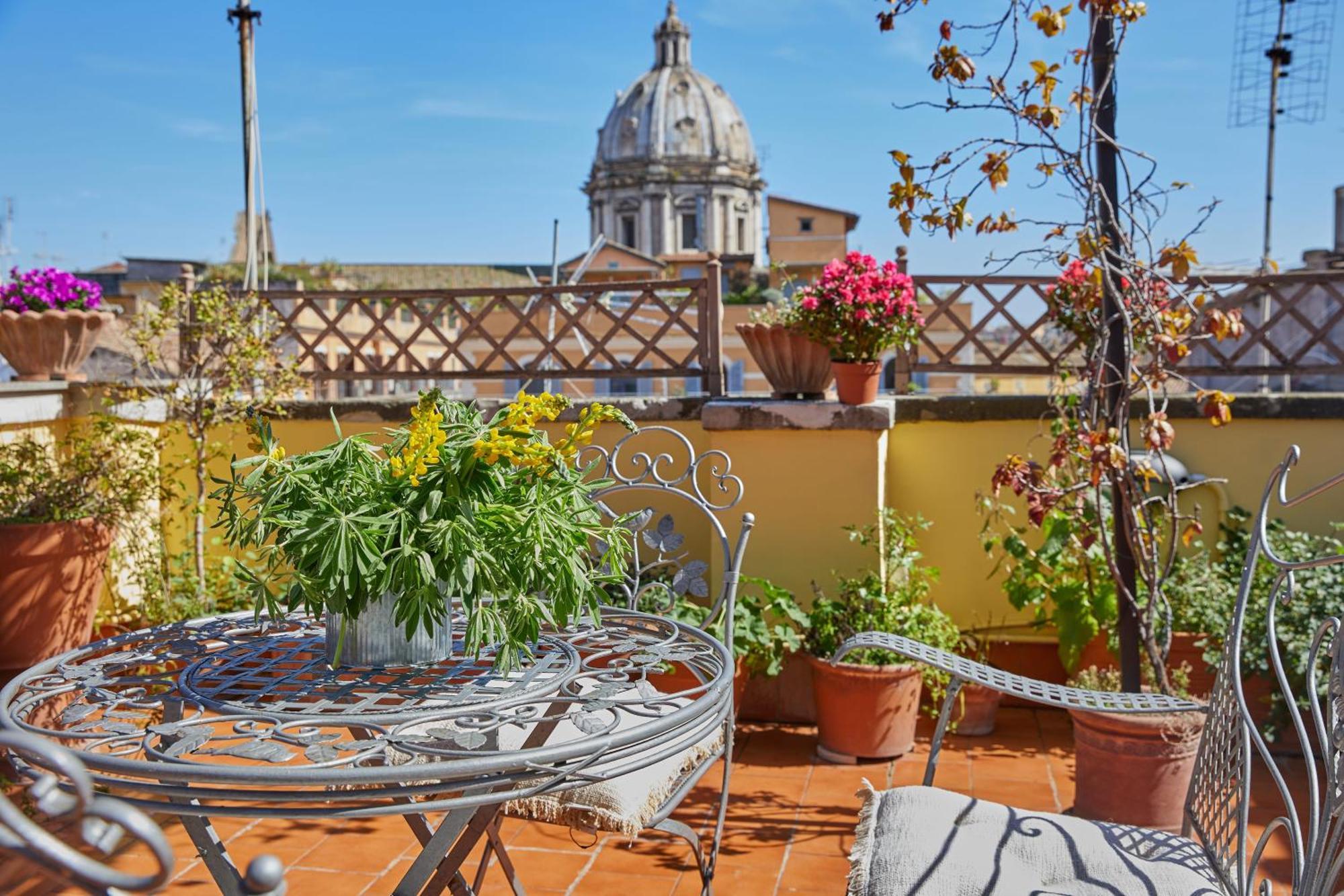 Trasteverehome - Attic Terrace Center Of Rome Baroque Exteriér fotografie