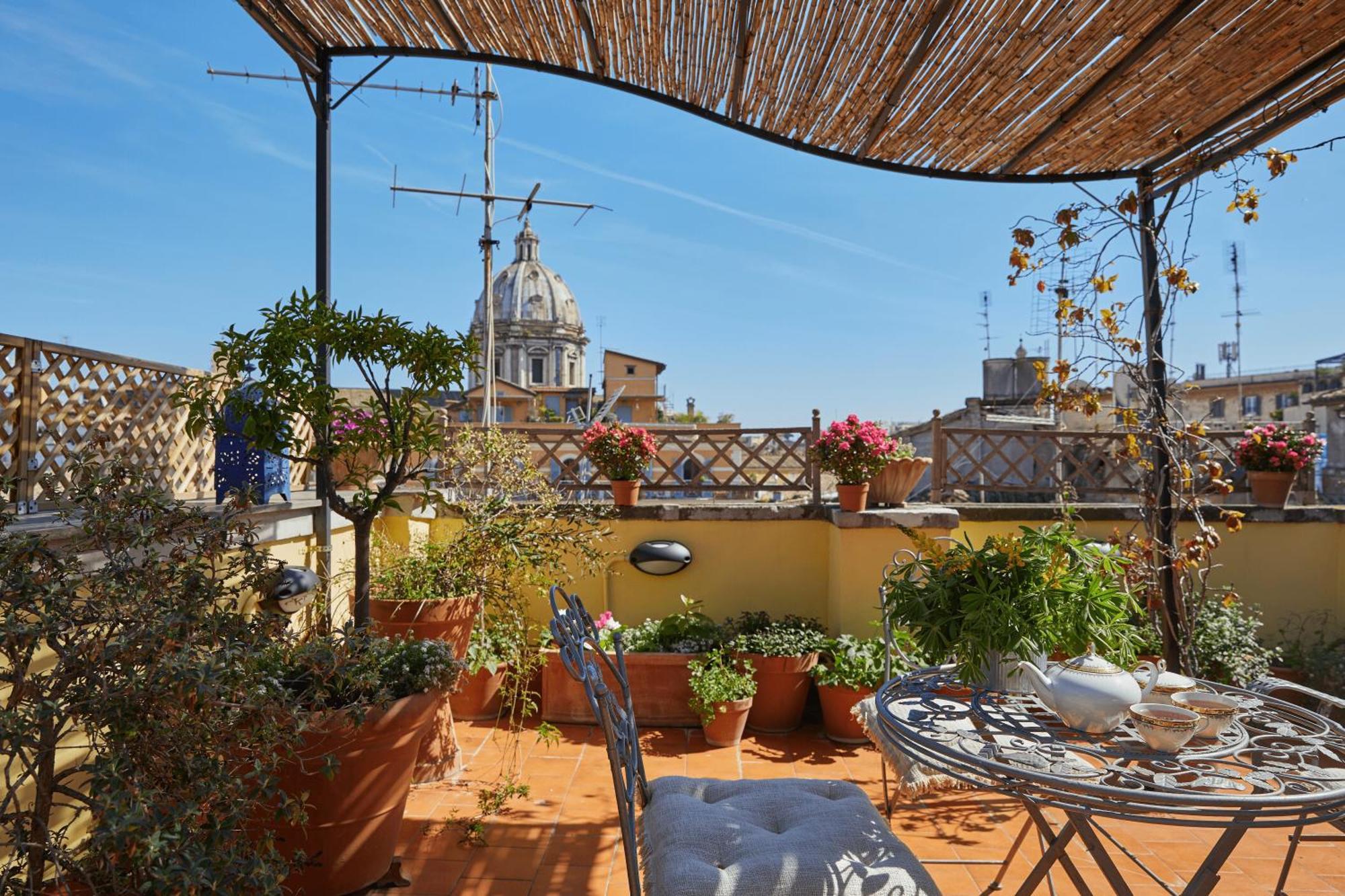 Trasteverehome - Attic Terrace Center Of Rome Baroque Exteriér fotografie